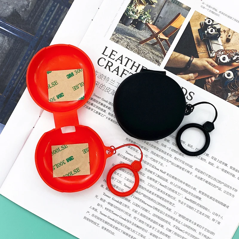 

Cute Silicone Earphone Case Cover For OPPO ENCO W31 Soft Bluetooth Wireless Earphone Cover With Hook For OPPO ENCO W31