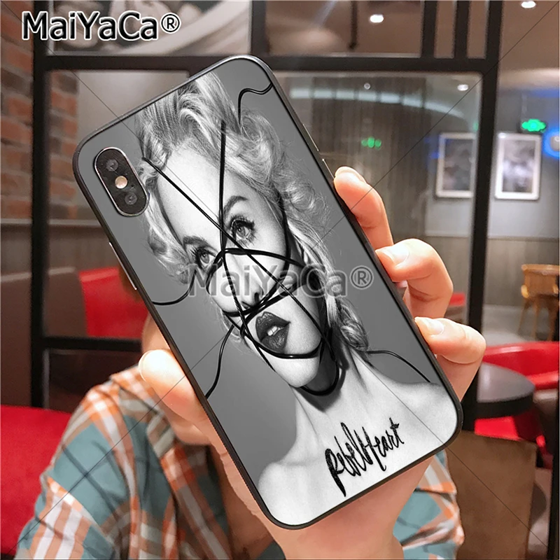 Известной певицы Мадонны Rebel Heart Madonna чехол для телефона iphone 11 12 Pro X 6 6s 7 7plus 8 8Plus 5 5S
