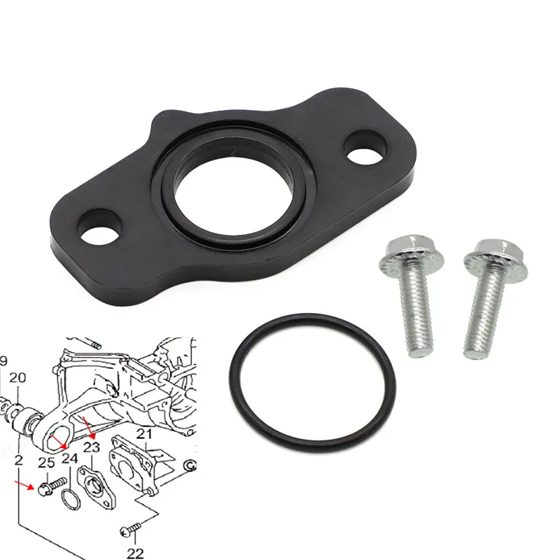 Карбюратор Carb монтажный Соединительный изолятор и уплотнительные болты для Suzuki