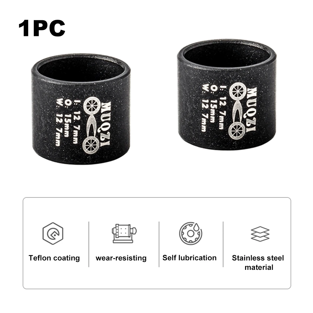 Задняя муфта амортизатора износостойкая черная фурнитура DU самосмазывающаяся