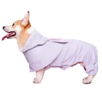 pet dog cloak four legged raincoat all season waterproof anti dirty jackets raincoats for small large dogs cats apparel clothes