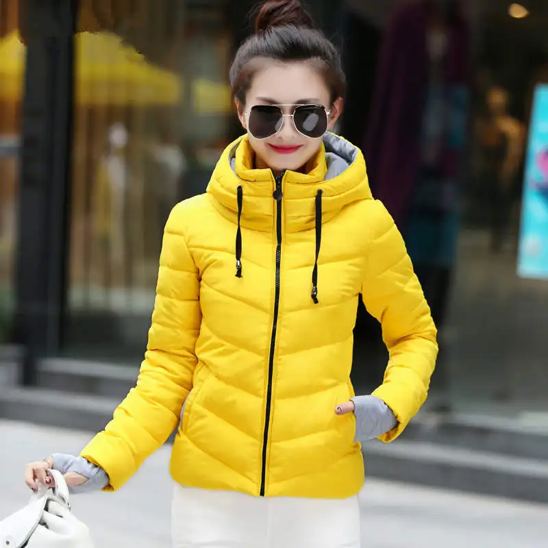 Женская зимняя куртка теплая хлопковая парка с капюшоном большие размеры MZ709 |