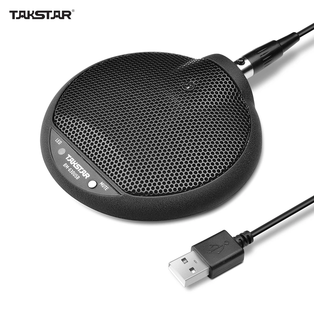 Цифровой граничный микрофон TAKSTAR BM-630USB USB всенаправленный подключай и работай