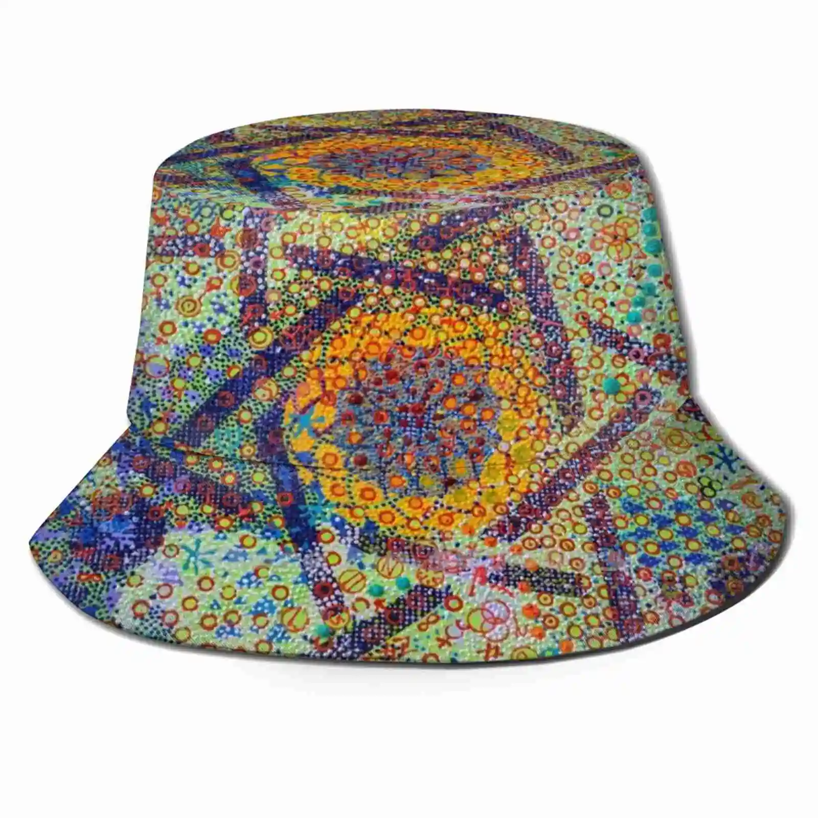 

Lithium Unisex Summer Outdoor Sunscreen Hat Cap Artist Painter Icons Pictograms Glyphs Language Culture Religion Myth Magic