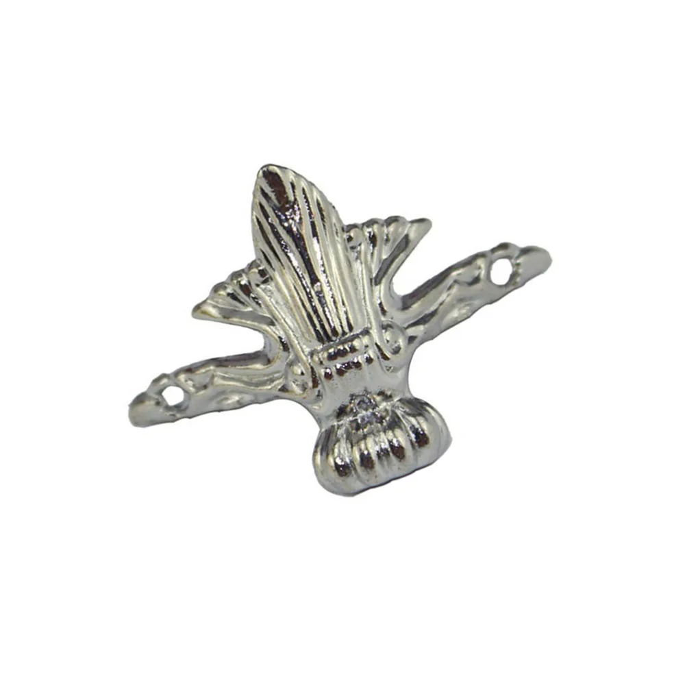 

8PCS 30x30mm Furniture Support Feet Zinc Alloy Box Legs Sofa Decoration Accessories Dark Green