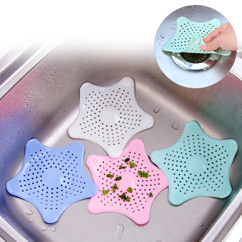 Силиконовый сливной фильтр для раковины волосы в ванной ловушка слива кухни
