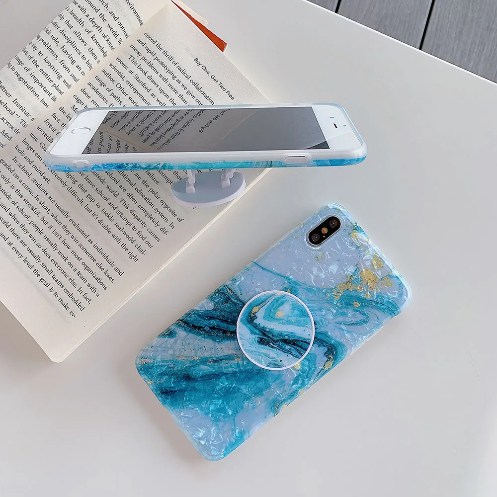Art Gradient Marble Case for Huawei P30 Glitter Shell Holder P20 Lite Mate 20 Nova 2S 3 3i 3e 4 4e Coque |