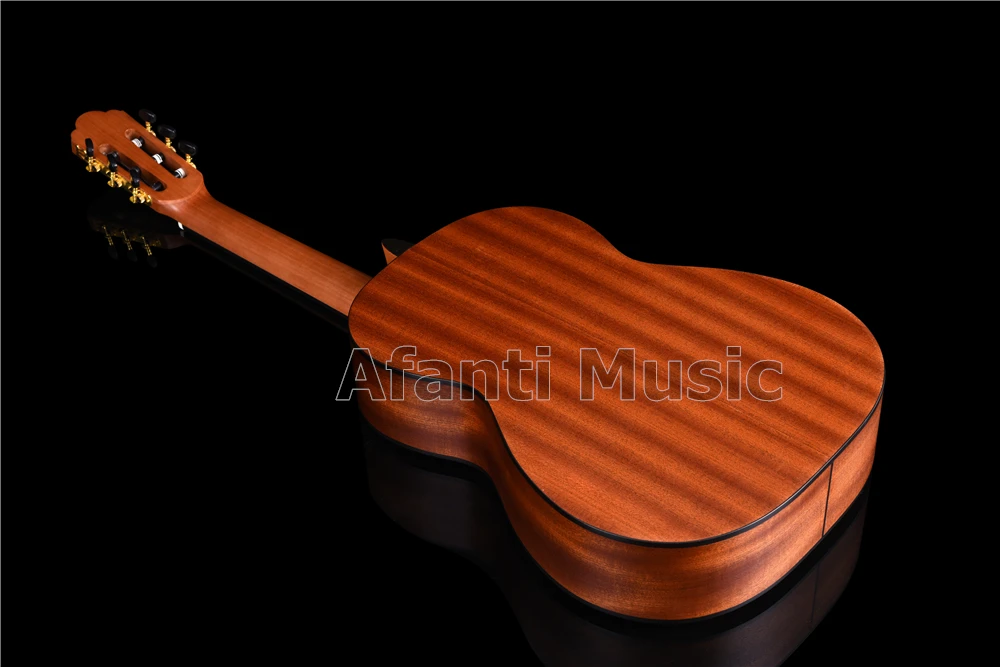 Afanti музыка 39 дюймов красной сосны и Сапеле классической гитары производство