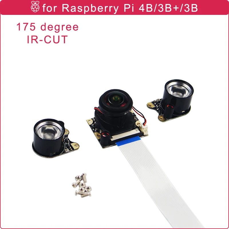 Raspberry Pi 4    IR-CUT        + FFC   Raspberry Pi 4B/3B +/3B
