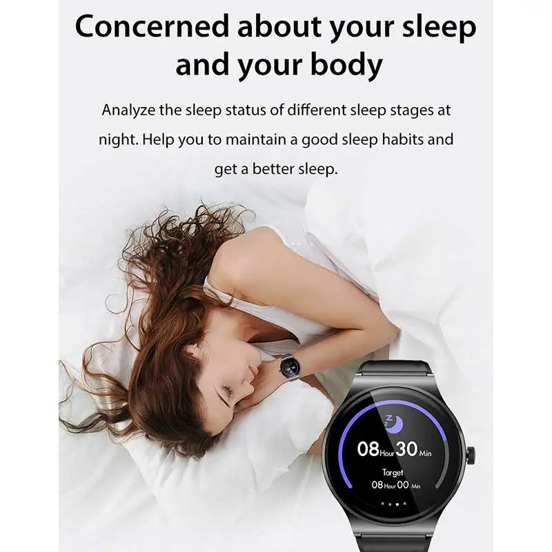 

2021 S30 Smart Watch Men's Full Touch Multi-sports Mode Smartwatch Women's Heart Rate Monitor Full Touch Watch (for iOS Android)