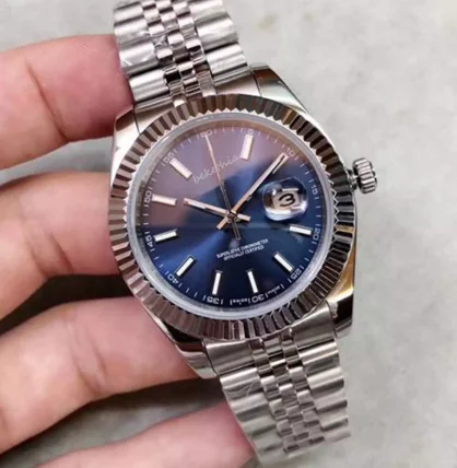 

Hot selling 2813 movement 41mm men's mechanical automatic watch business fashion steel buckle stainless steel men's Watch
