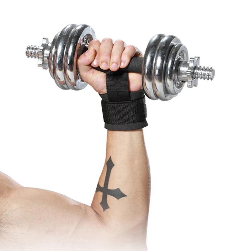 

1PC Gym Workout Power Training Weight Lifting Straps Wraps Hand Bar Wrist Support