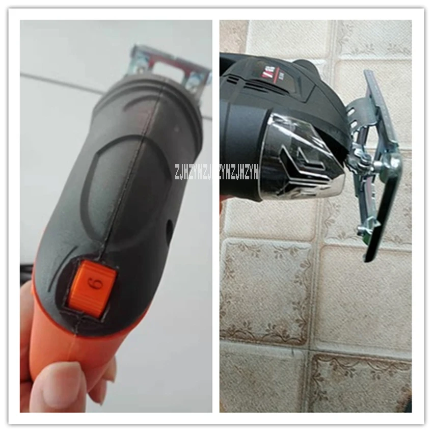 Электрическая лобзик с регулировкой скорости 55 портативная Лобзиковая пила