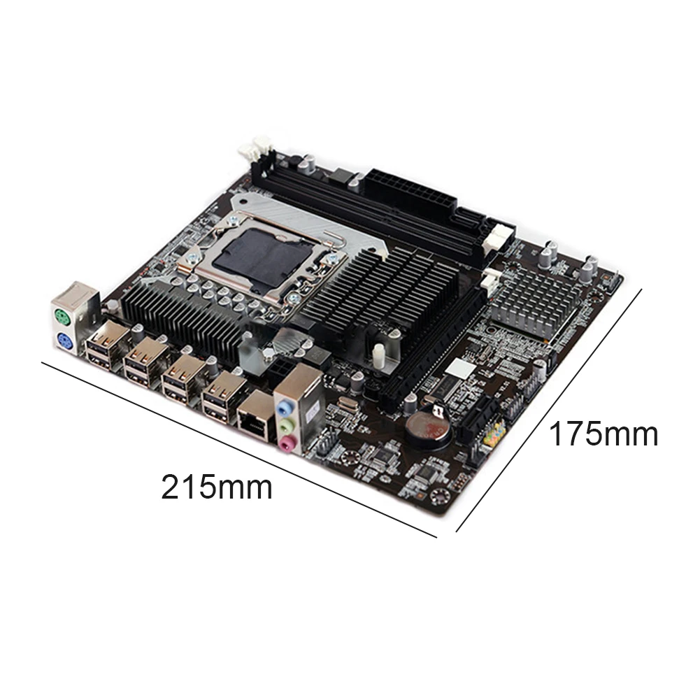 Материнская плата Pro X58 для настольного компьютера LGA 1366 Поддержка DDR3 ECC REG E5520 X5650