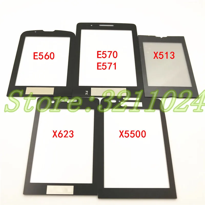 100% новое оригинальное черное Переднее стекло для Philips Xenium E560 E570 E571 X513 X623 X5500 не