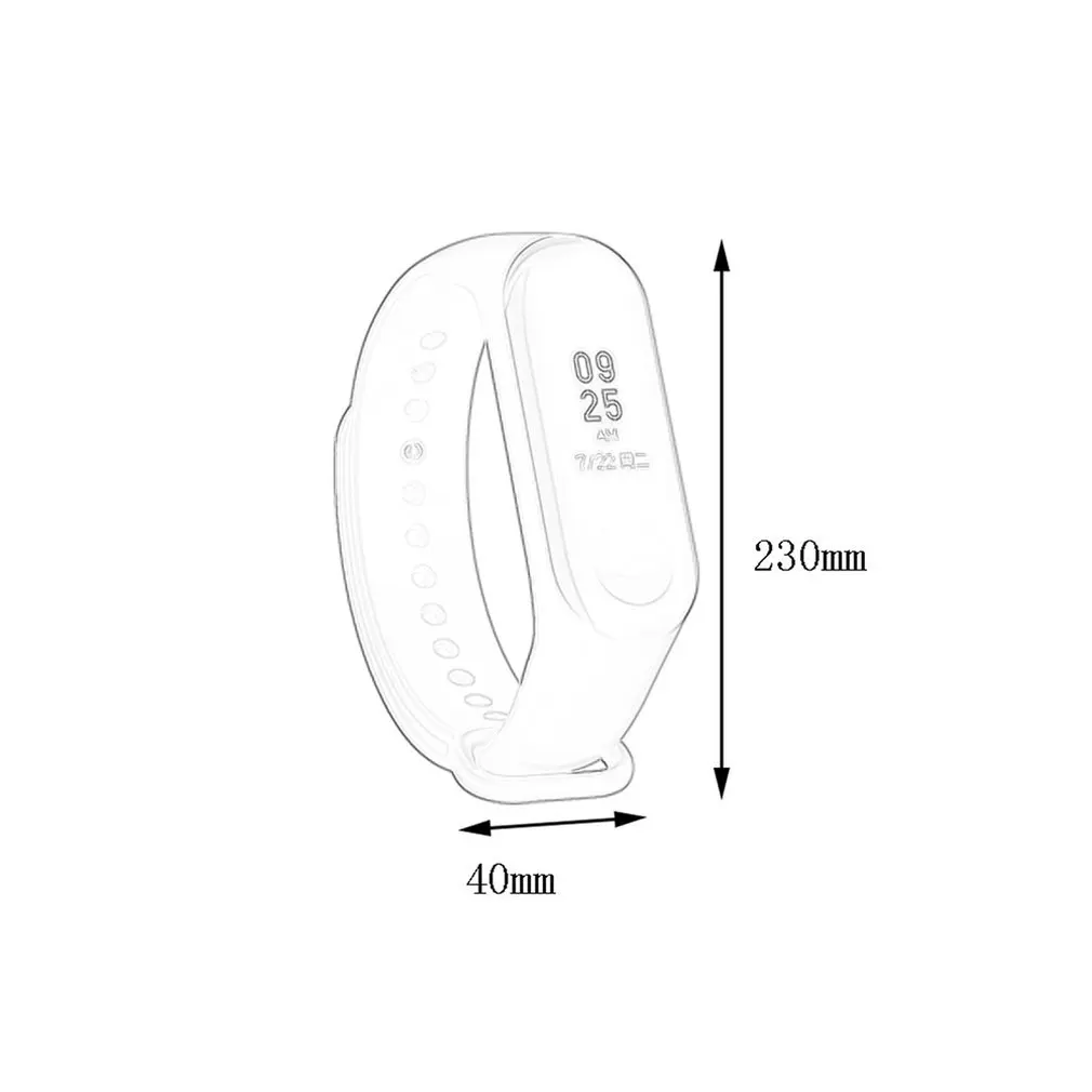 Цветной силиконовый ремешок на запястье браслет ремень для Xiaomi mi 2 браслета