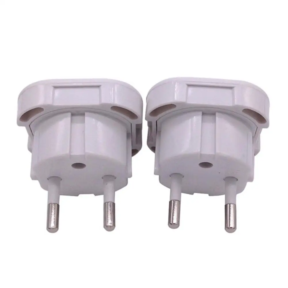 2 Pin адаптер для путешествий британский английский Великобритания в ЕС евро