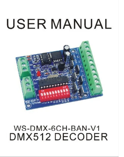 DC12V 3CH 4CH 6CH 8CH LED DMX декодер DMX512 RGB RGBW канальный контроллер DC5V-24V для SMD 5050 2835 3828