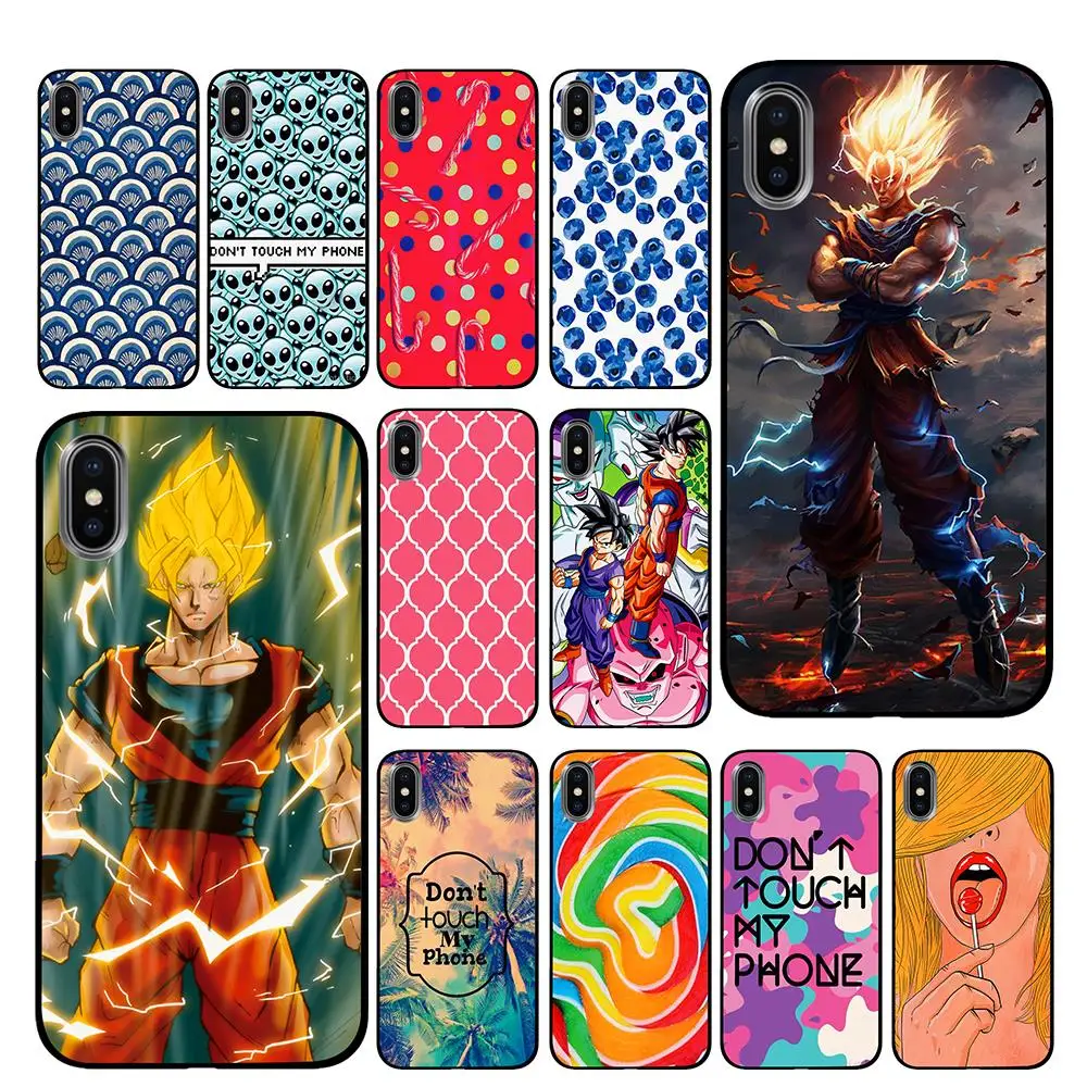 Луна Хранитель черный чехол ТПУ для iPhone 5 5S 6 6s 7 8 Plus X XS XR 11 Pro Max|Чехлы-накладки| |