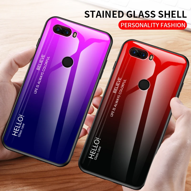 

Fashion Stained Glass Phone Case for Nubia Z18 Z18mini Covers Coque for Nubia Z17 Mini Nubia Z17S Z17SMini Play Anti-fall Case