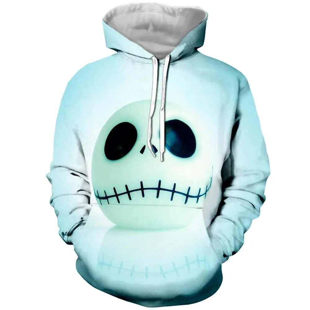 2019 LBG Новая Рождественская Толстовка с 3d принтом Кошмар перед мужские и женские