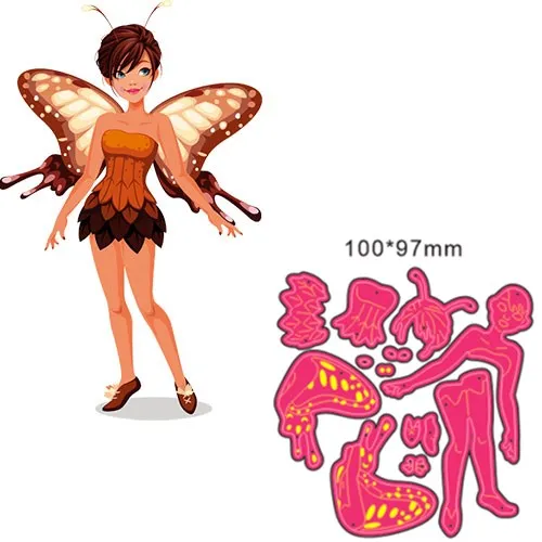 

Металлические штампы для вырезания форма для девушек для скрапбукинга бумаги рукоделия ножа форма лезвие перфоратор трафареты