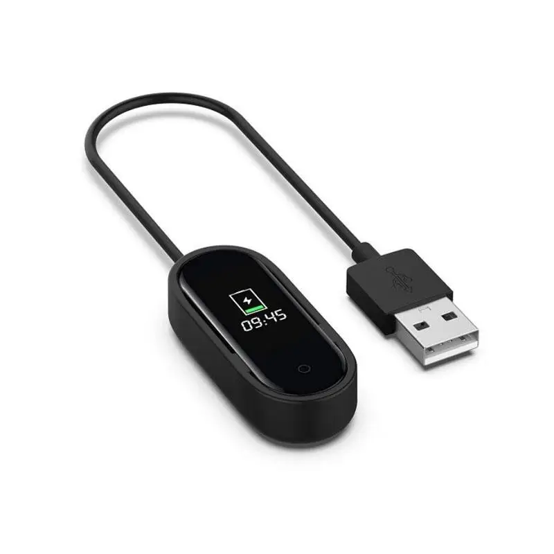USB зарядные устройства для Xiaomi Mi Band 4 зарядное устройство смарт Браслет зарядный