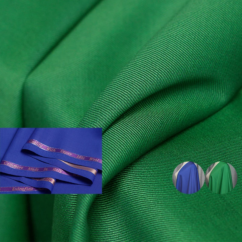 Белый Waxberry, Италия 180, супер кашемировые шерстяные ткани из камвольной шерсти, женские костюмы, брюки, ткань для шитья «сделай сам», портной, Новинка