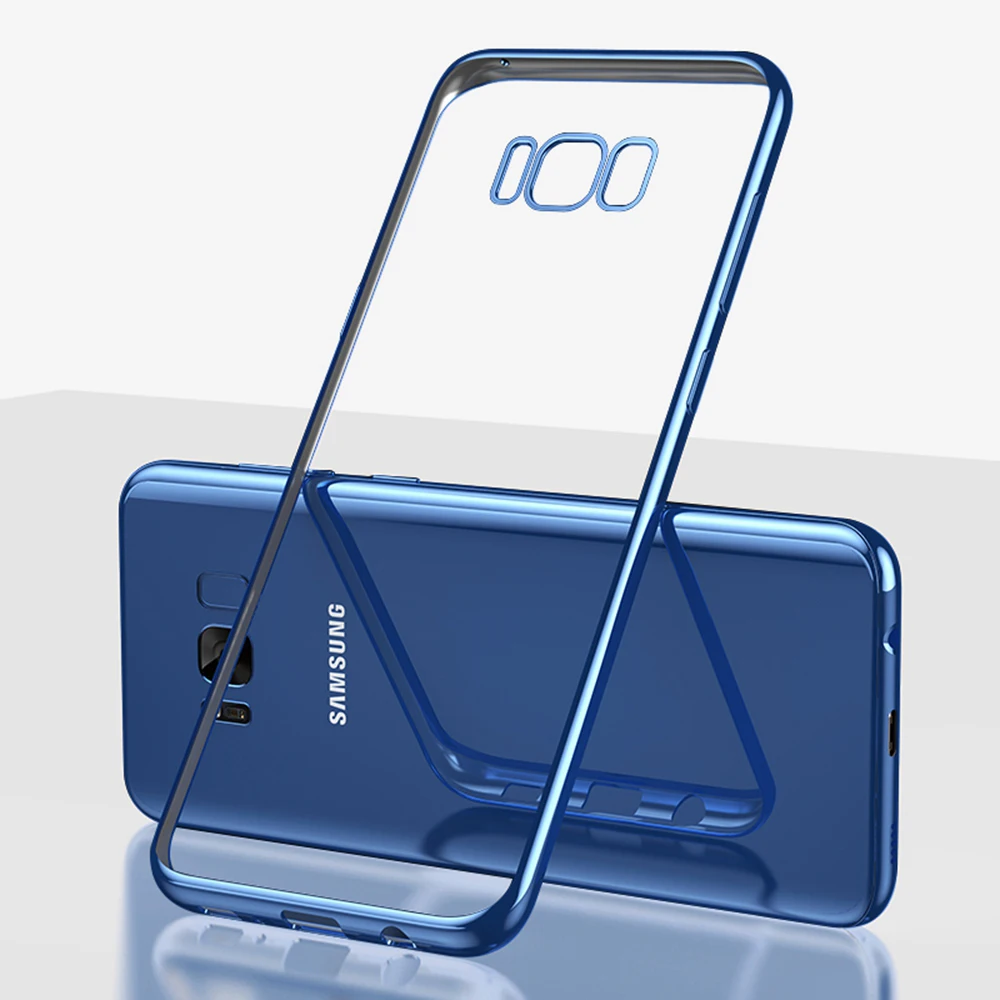 Eqvvol прозрачный мягкий ТПУ чехол для samsung Note 10 8 9 Pro S10 S9 S8 Plus S7 на Galaxy A50 A70 A60 A8 A6