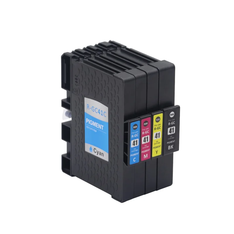 4 шт. картриджи для пигментных чернил Ricoh Aficio SG2100 SG3110DN SG2010 SG3100 SG3110 | Компьютеры и