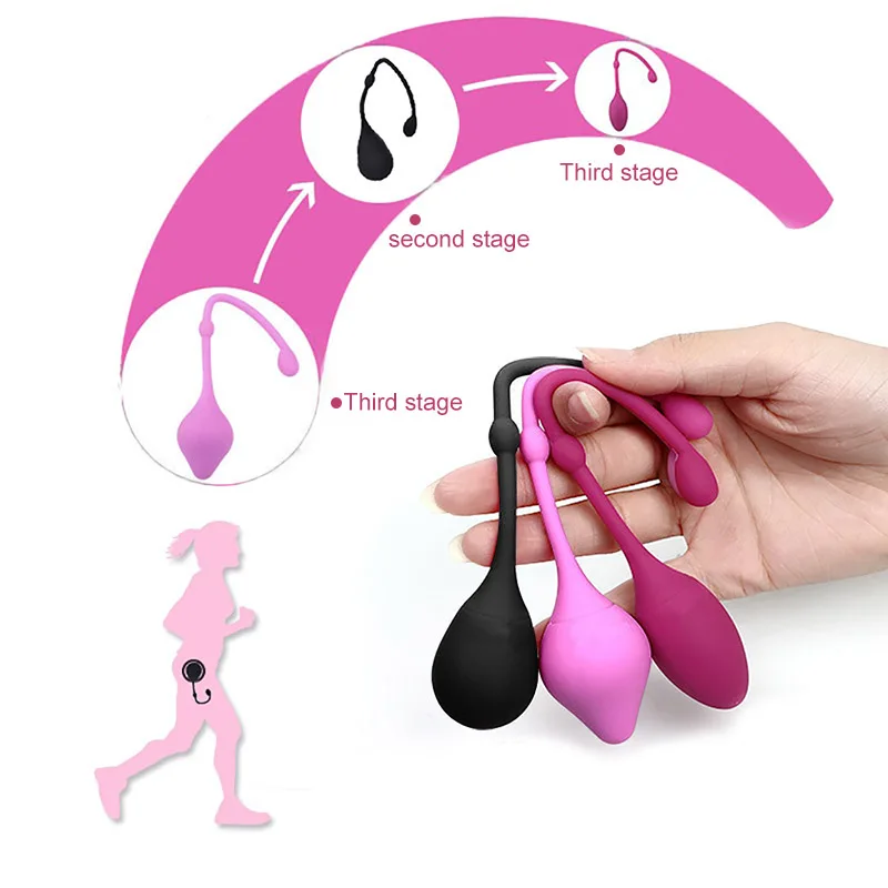 Для женщин влагалища шар 10 шт./лот силиконовые Умные вагинальные шарики тренажер