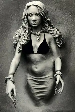 1/10 старинный полицейский с длинными волосами грудь модельная фигурка из смолы