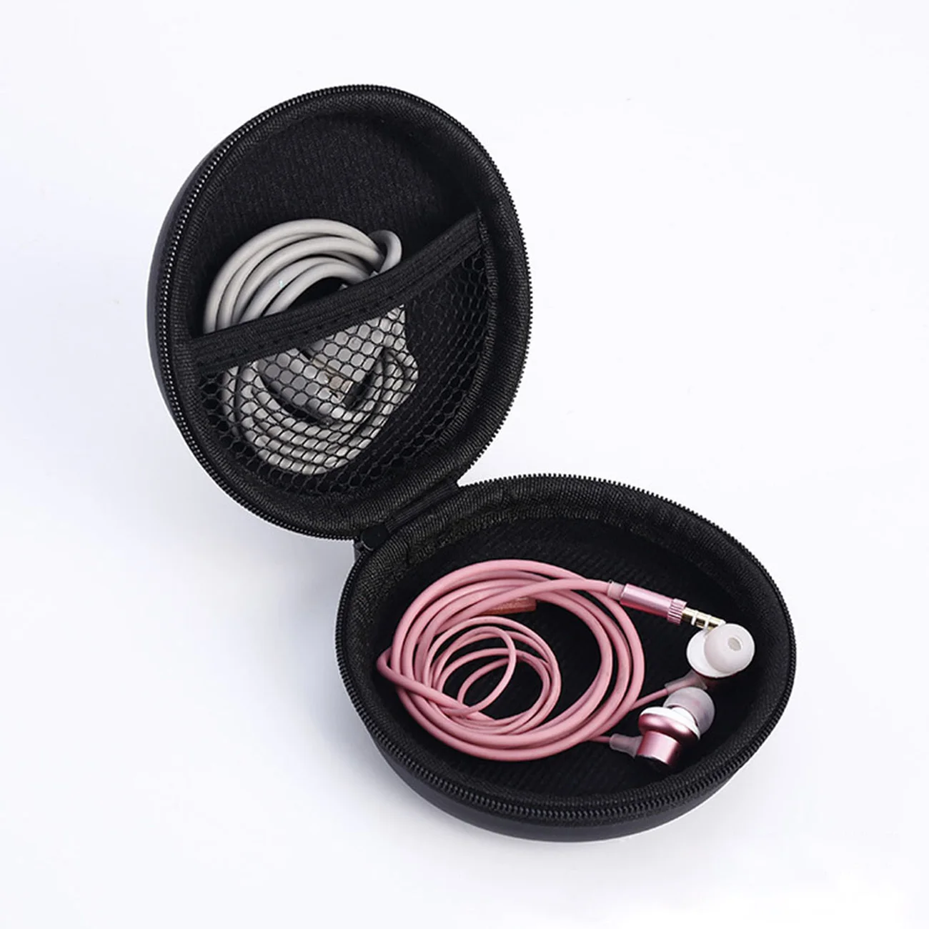 

Portable Earphone Bags Mini Headphone Storage Bags Waterproof Earbuds Earphones Accessories Case USB Cable Carrying Hard Bag Box