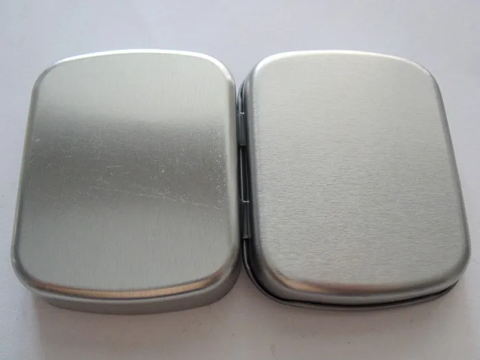 Бесплатная доставка оптовая продажа 400 шт./лот маленький размер жестяная коробка