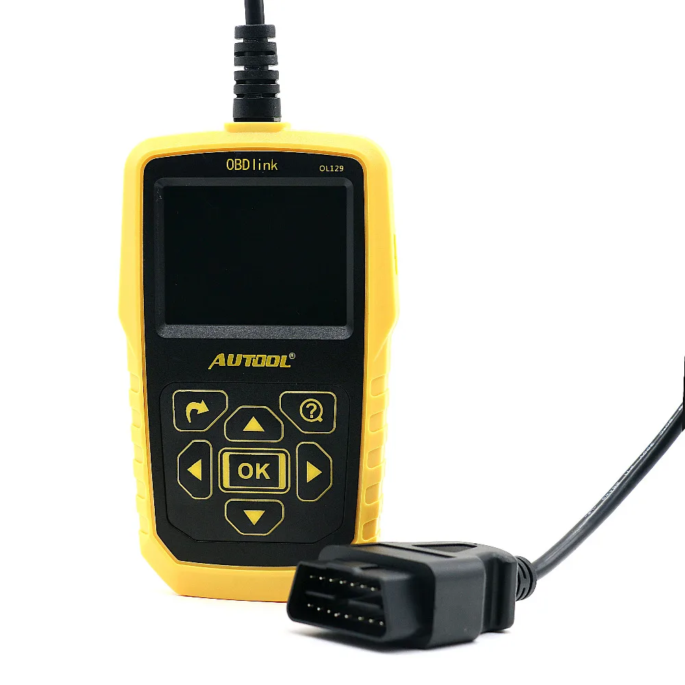 AUTOOL OL129 OBD2/EOBD CAN Универсальный считыватель кодов Сканер ошибка двигателя