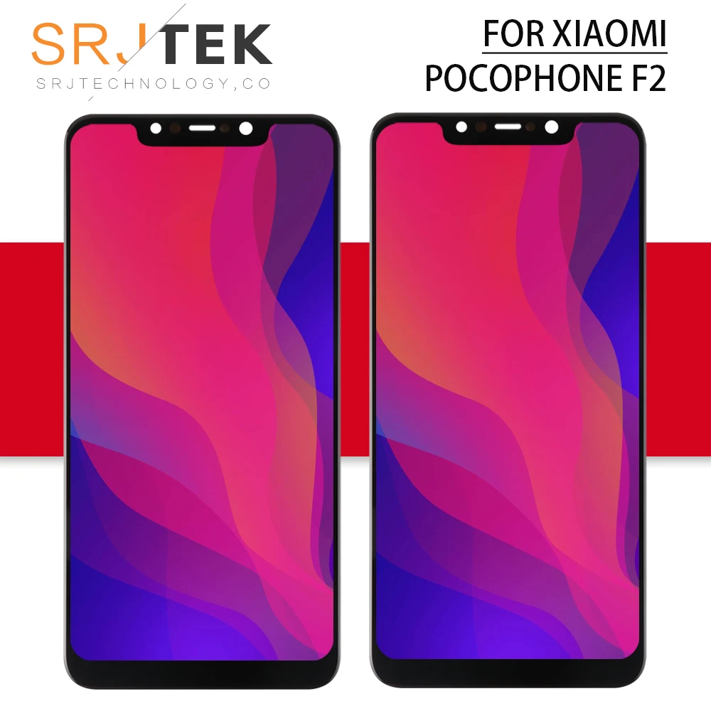 100% тест для Xiaomi Pocophone F2 ЖК-матрица сенсорный экран дигитайзер полная сборка с