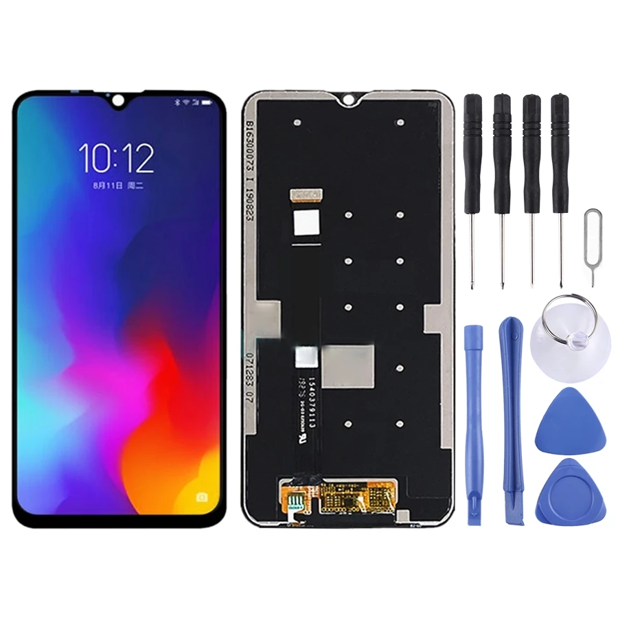 AAA +++ Качество для Lenovo K10 Note ЖК экран и дигитайзер полная сборка L38111 (черный)|Экраны