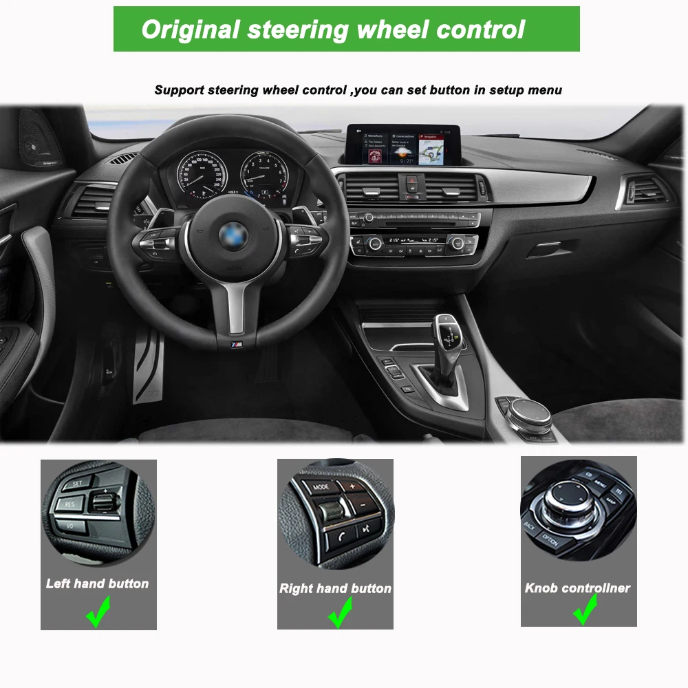 Автомобильный мультимедийный плеер Bonroad Android 10 0 F20 (правосторонний привод)/F21 NBT 2011