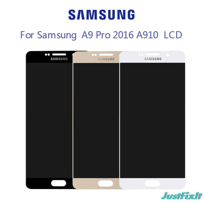 ЖК-дисплей с сенсорным экраном и дигитайзером в сборе для SAMSUNG GALAXY A9100 A9 Pro 2016 A910F