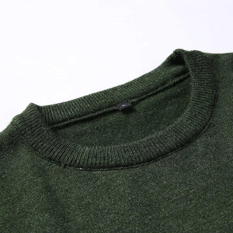 2019 Новый Модные свитеры Для мужчин s пуловеры с заплатками работа Slim Fit Джемперы