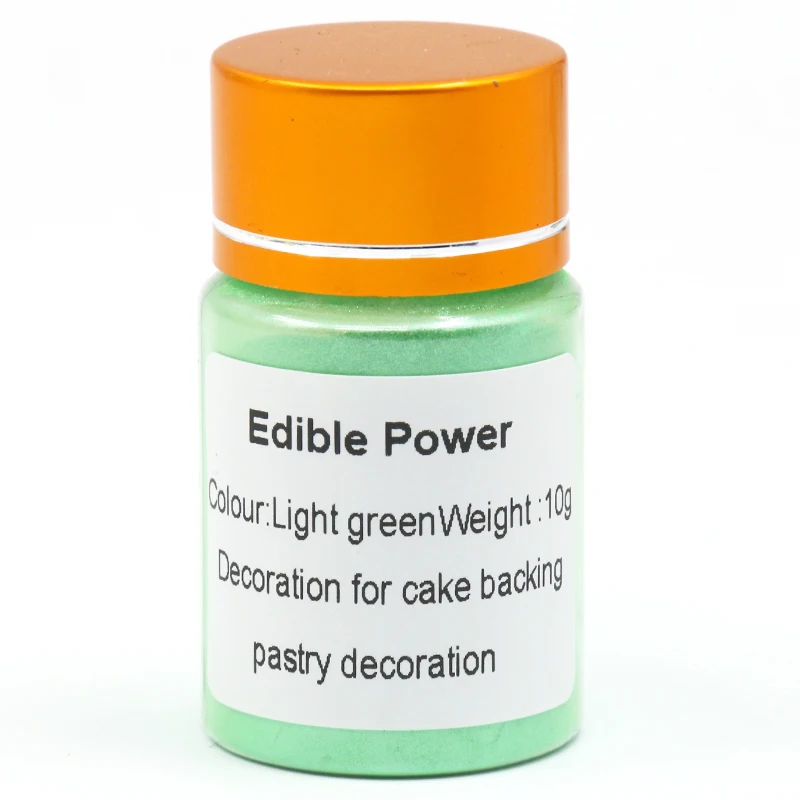 Съедобный пищевой краситель светильник зеленая пищевая пудра для украшения