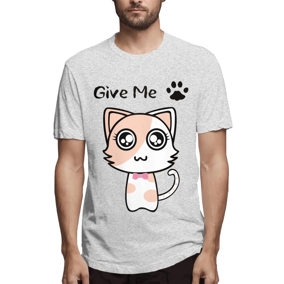 Мужские футболки в стиле хип-хоп 2020 повседневные с принтами аниме Харадзюку и