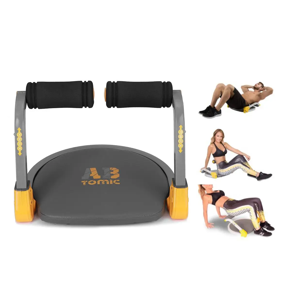 Ab Machine Ab Crunch Machine Smart Core Trainer Total Body Workout Cardio Home Gym