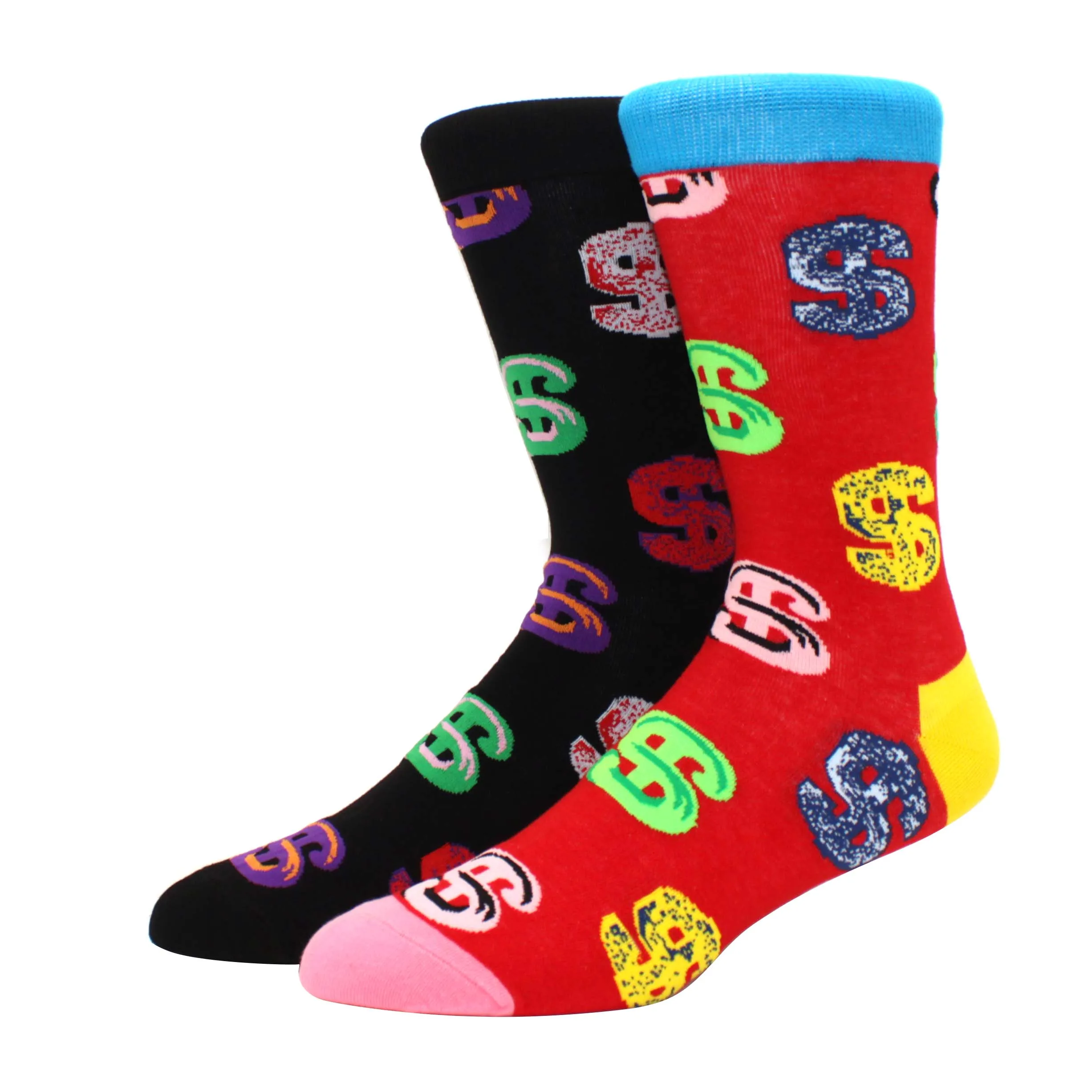 

High Quality Combed Cotton Socks food Pattern Long Tube Funny Happy Men Socks Novelty Skateboard Crew Casual Crazy Socks 2021