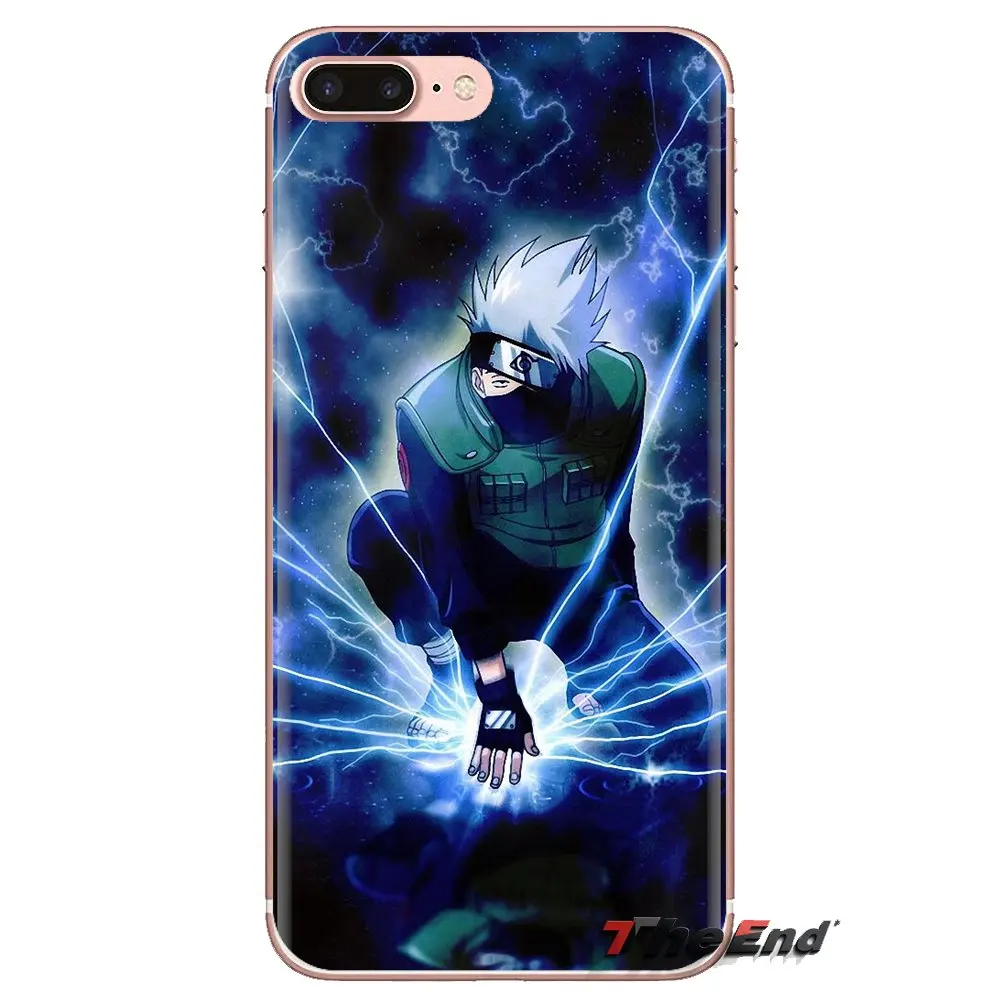 Naruto kakashi For iPhone XS Max XR X 4 4S 5 5S 5C SE 6 6S 7 8 Plus Samsung Galaxy J1 J3 J5 J7 A3 A5 Transparent TPU Case Covers |