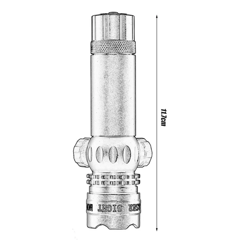Мощный прочный алюминиевый тактический прицел для охоты длиной волны 532 нм