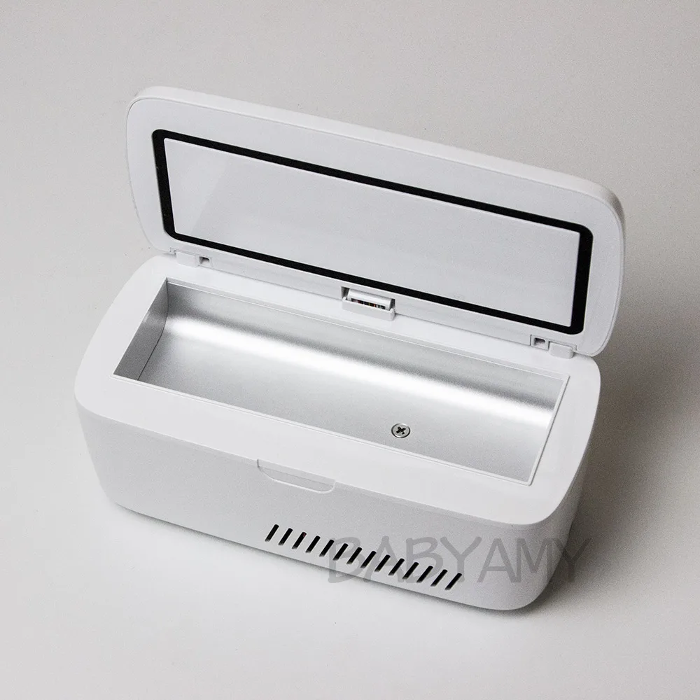 Домашний автомобильный холодильник с инсулиновым охлаждением изолированная