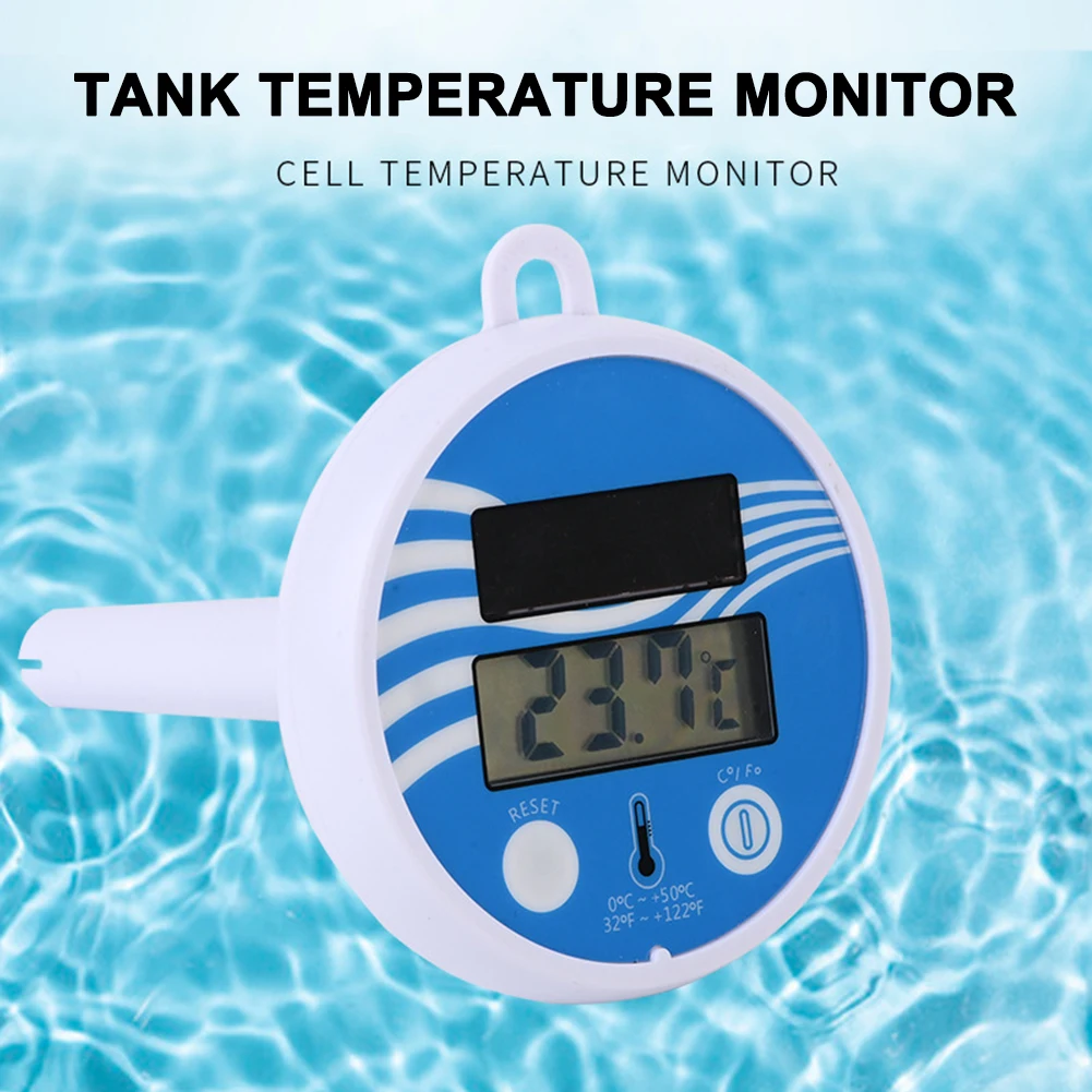 

Floating Pool Thermometer with LCD Screen for Bath Spa Aquariums Fish Ponds Wireless Swimming Pool Temperature Measurement