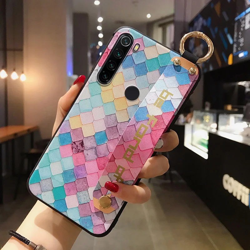 Чехол SoCouple с ремешком на запястье для Redmi Note 9 Pro 10 7 8 9S 10X чехол Xiaomi poco X3 A3 Lite 9t