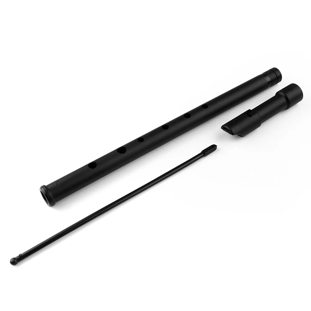 Black ABS Plastic Flute C D Key Tinwhistle Ireland Musical Instrument Electrical Tuning Irish Whistle Flute